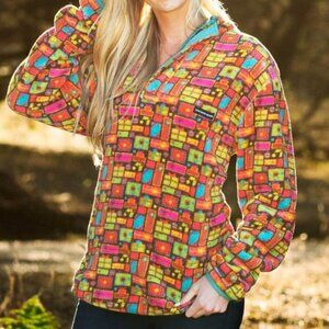 Southern Marsh Yuletide Fleece Pullover Size Small